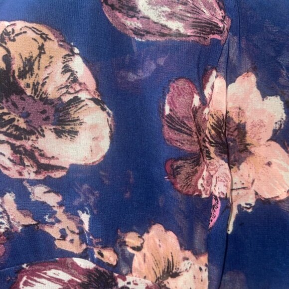 Free People Long Sleeve Floral Maxi Dress size 6 - Picture 5 of 6